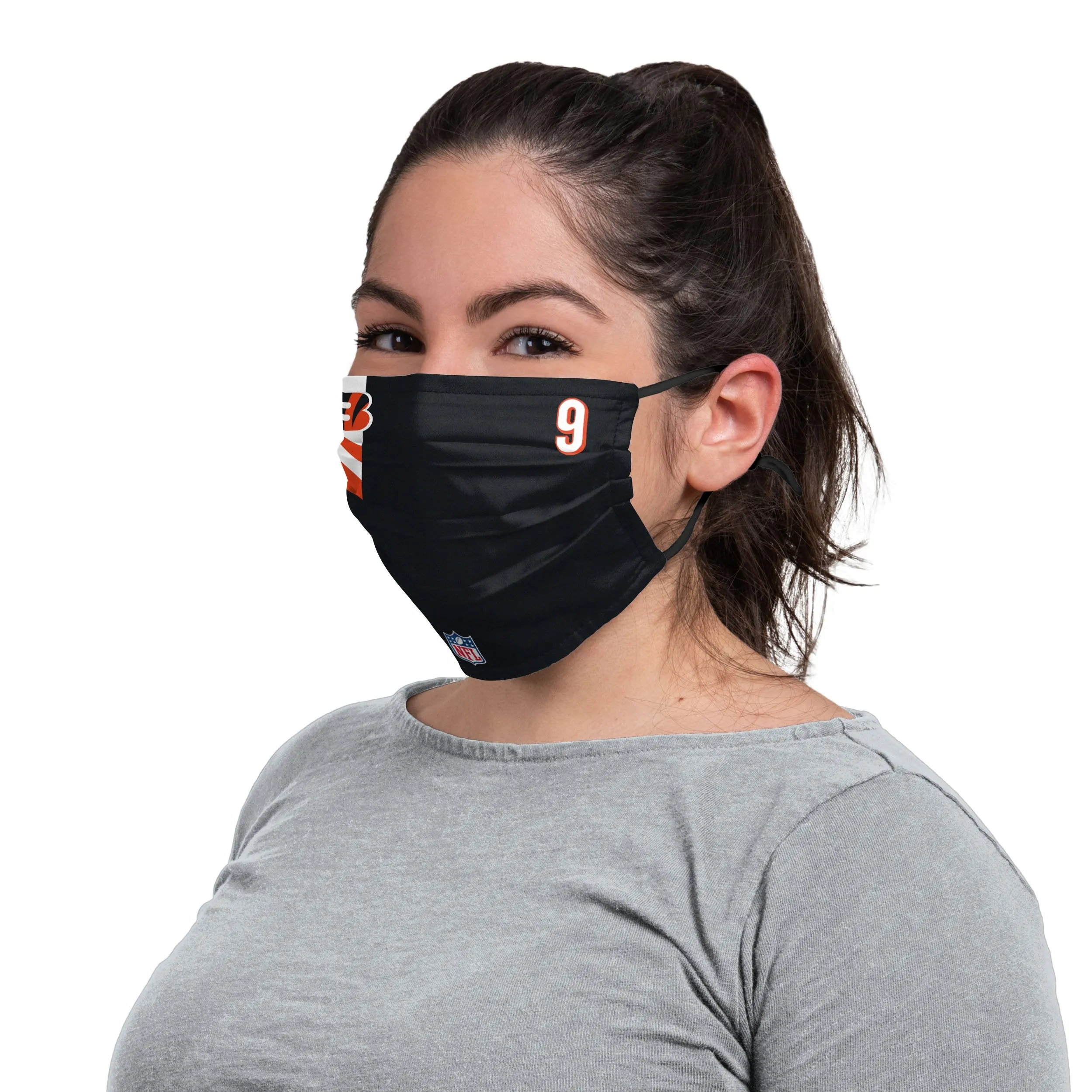 Cincinnati Bengals NFL Joe Burrow On-Field Sideline Face Cover