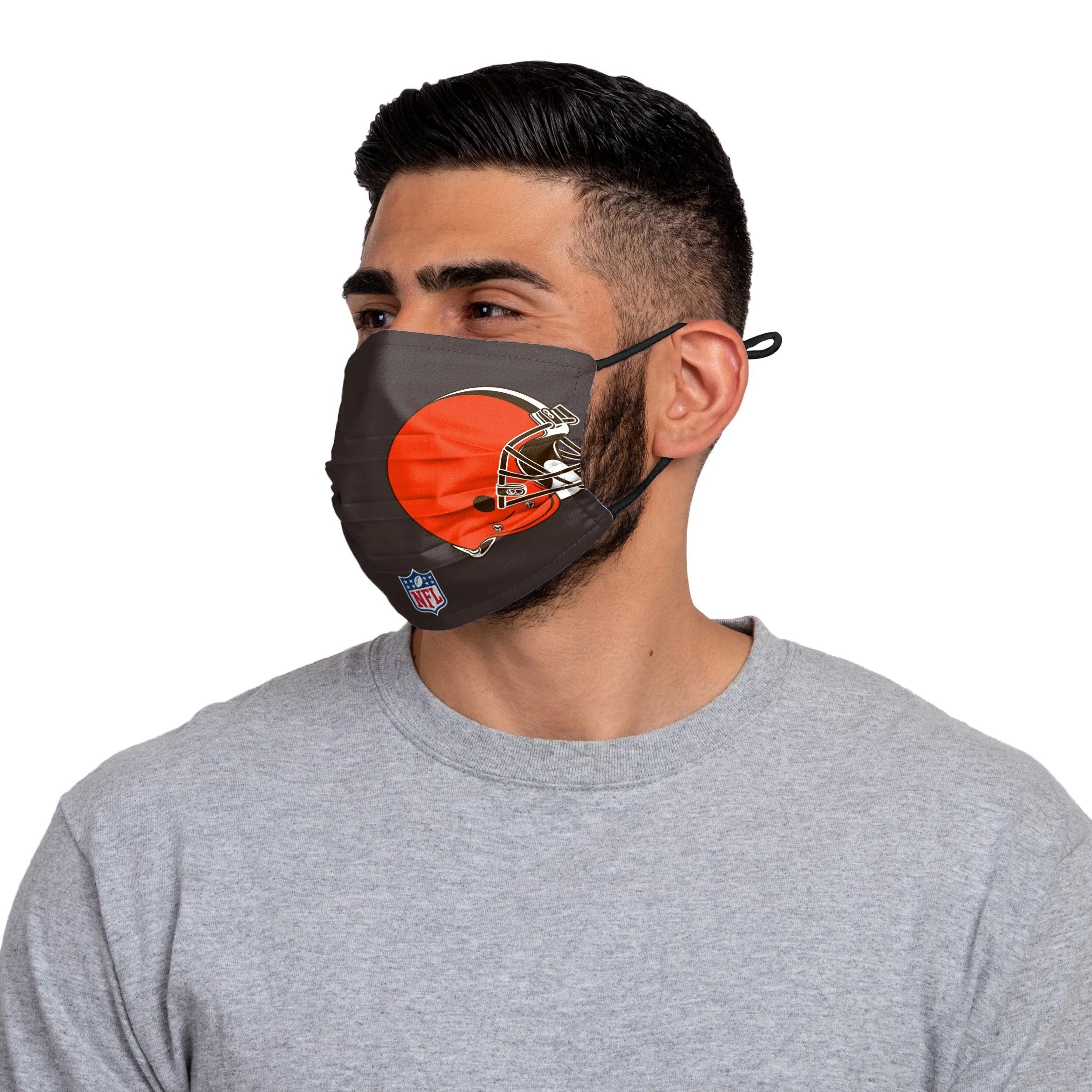 Cleveland Browns NFL Case Keenum On-Field Sideline Logo Face Cover