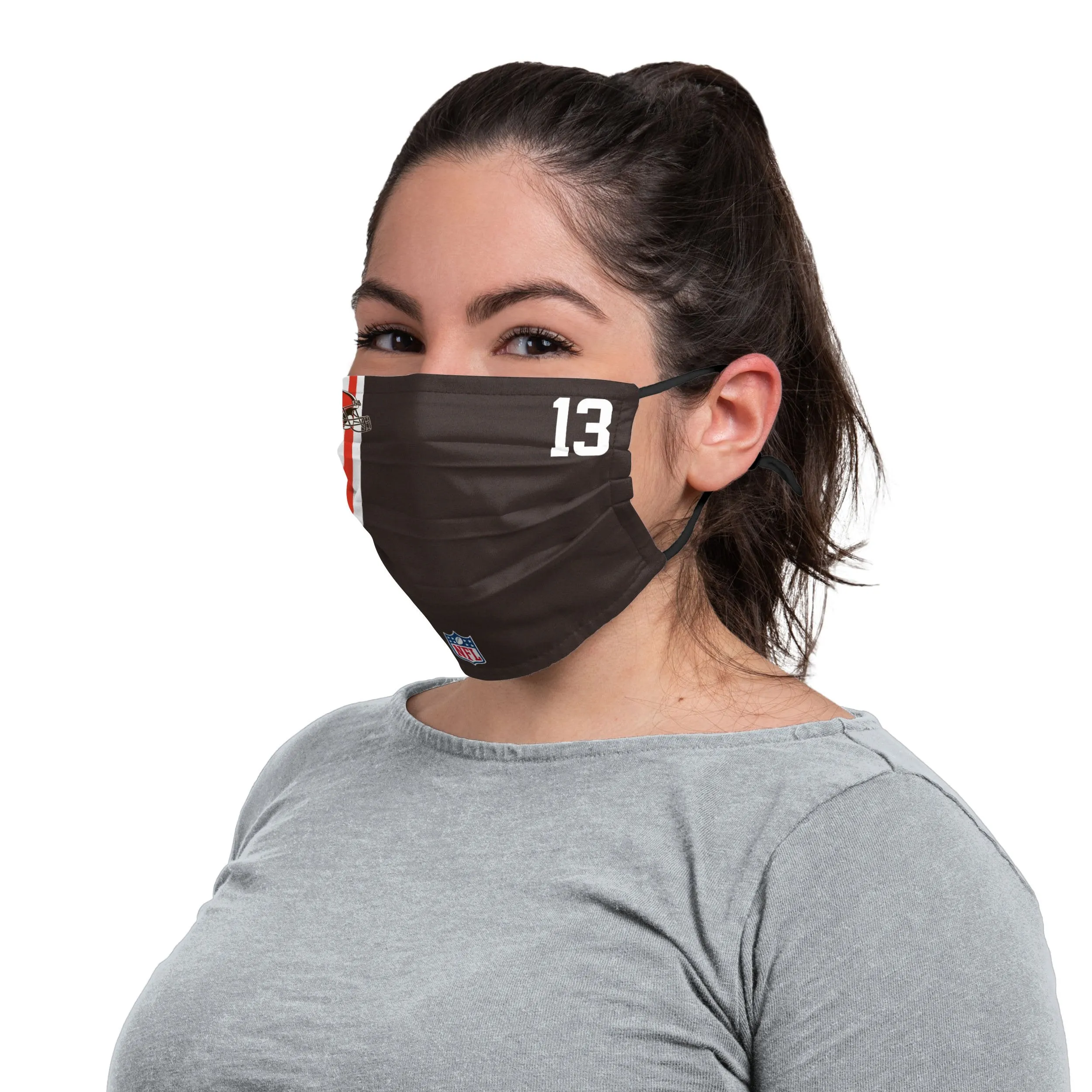 Cleveland Browns NFL Odell Beckham Jr On-Field Sideline Face Cover