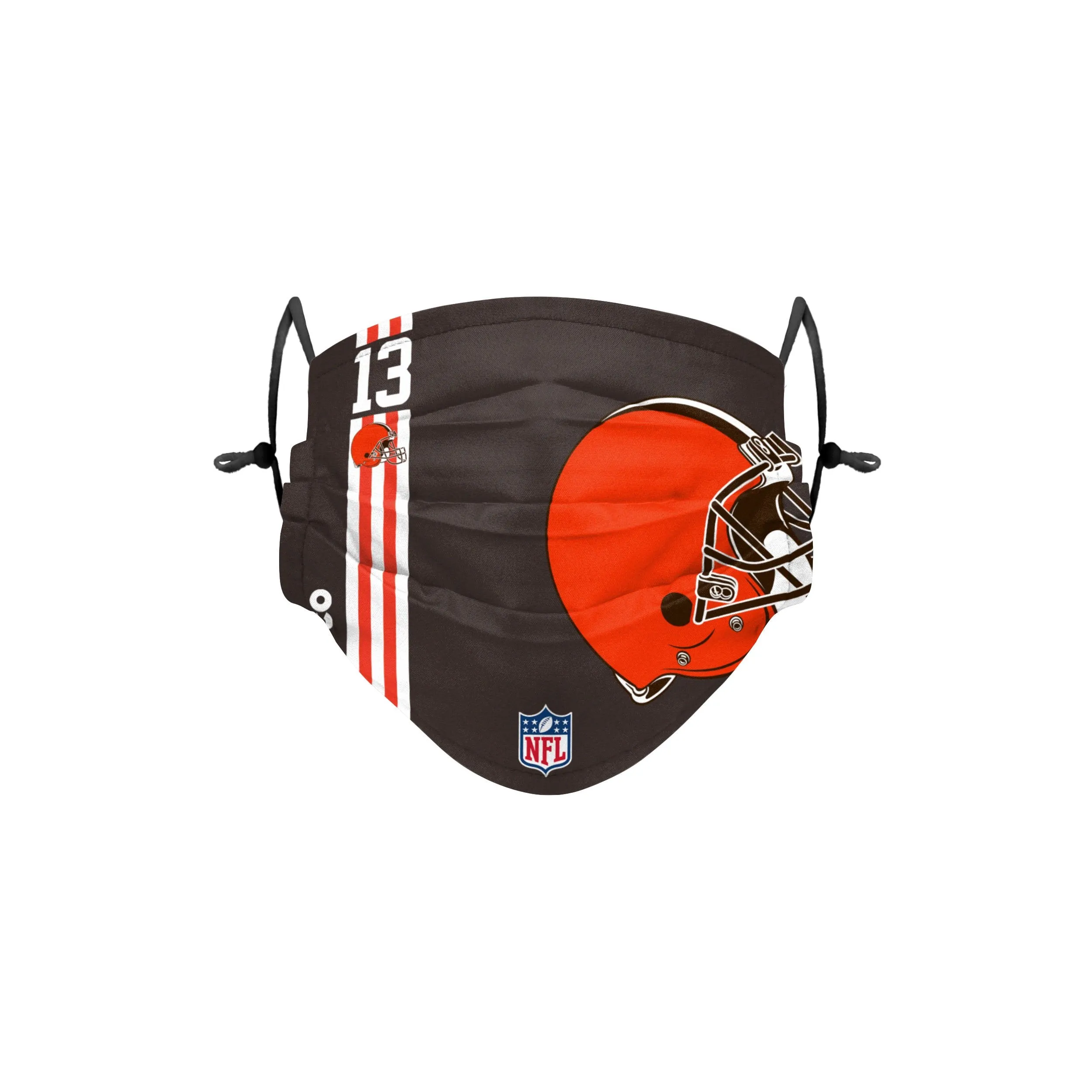 Cleveland Browns NFL Odell Beckham Jr On-Field Sideline Logo Face Cover