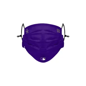 Colorado Rockies MLB Charlie Blackmon On-Field Gameday Adjustable Face Cover
