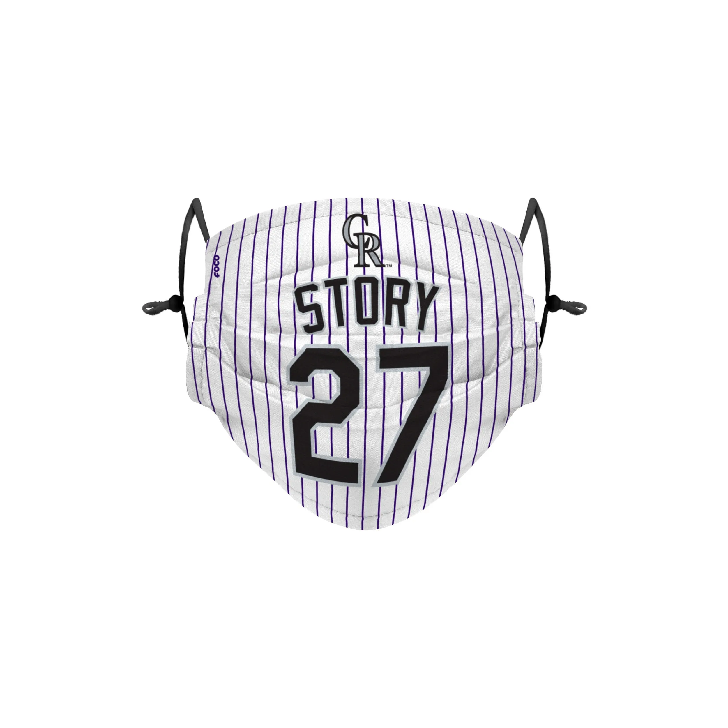 Colorado Rockies MLB Trevor Story Adjustable Face Cover