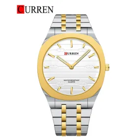 CURREN Original Brand Stainless Steel Band Wrist Watch For Men With Brand (Box & Bag)-8444