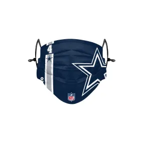 Dallas Cowboys NFL Dak Prescott On-Field Sideline Logo Face Cover