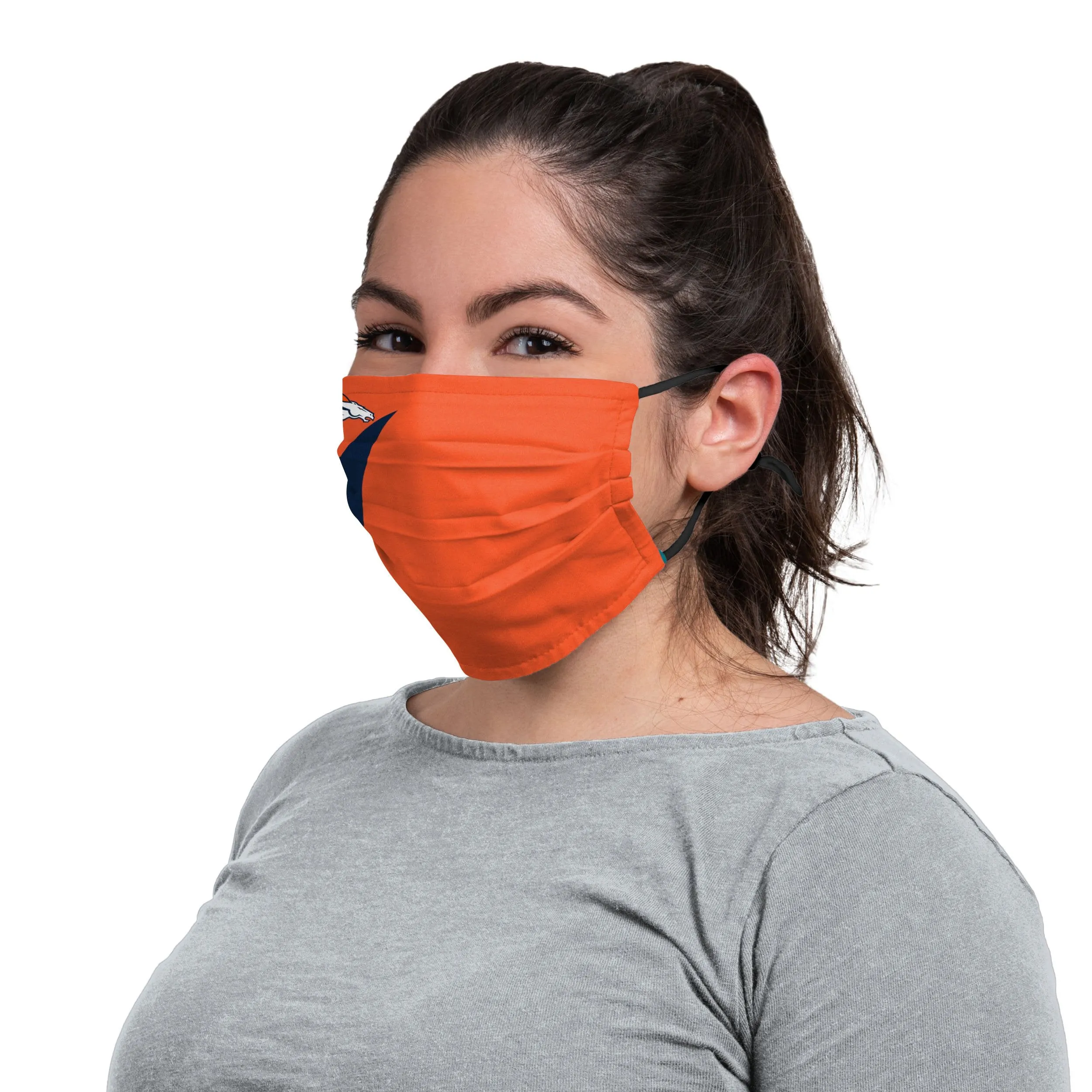 Denver Broncos NFL On-Field Sideline Face Cover