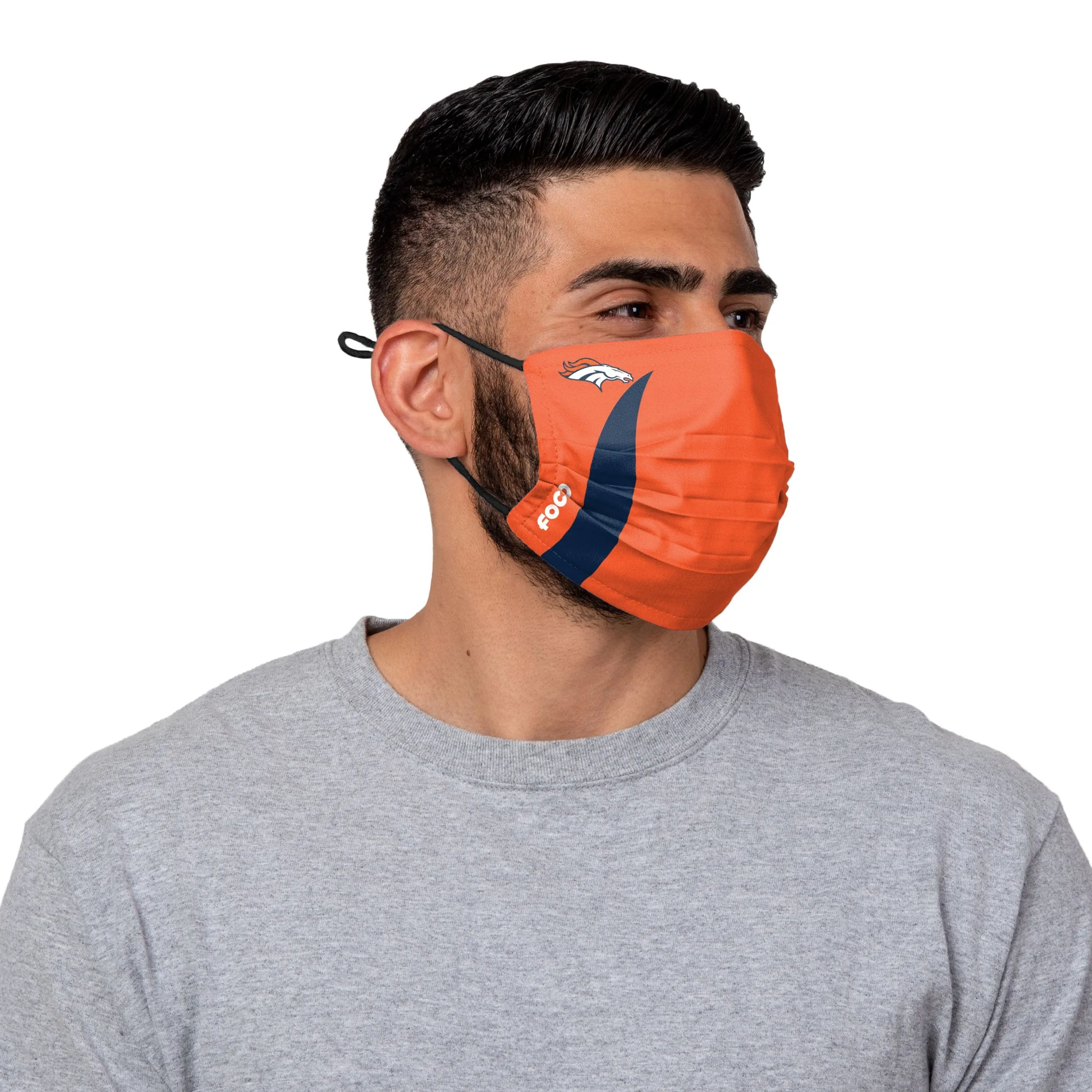 Denver Broncos NFL On-Field Sideline Face Cover