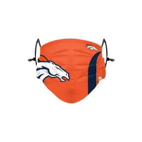 Denver Broncos NFL On-Field Sideline Logo Face Cover