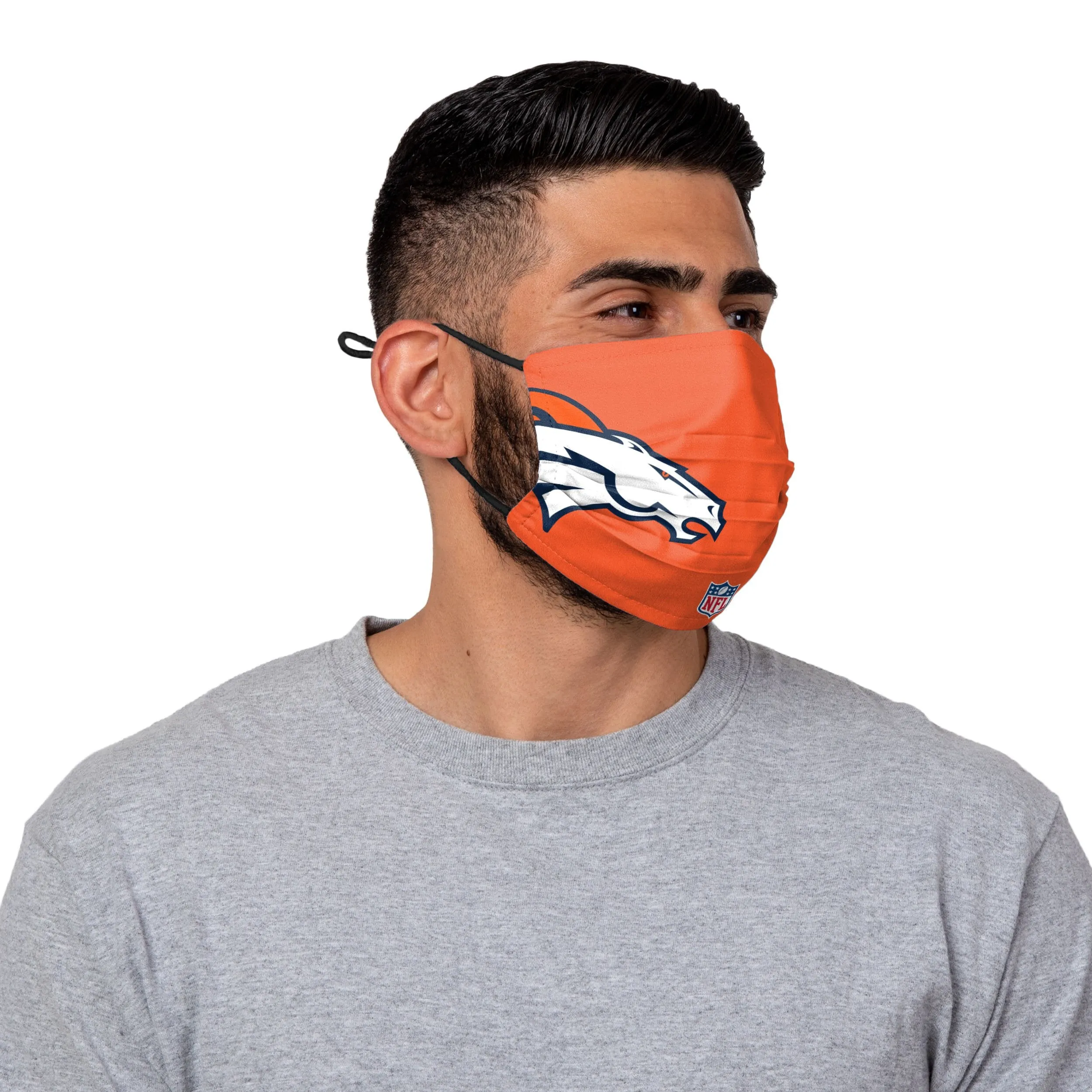 Denver Broncos NFL Von Miller On-Field Sideline Logo Face Cover