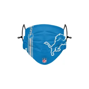 Detroit Lions NFL Matthew Stafford On-Field Sideline Logo Face Cover