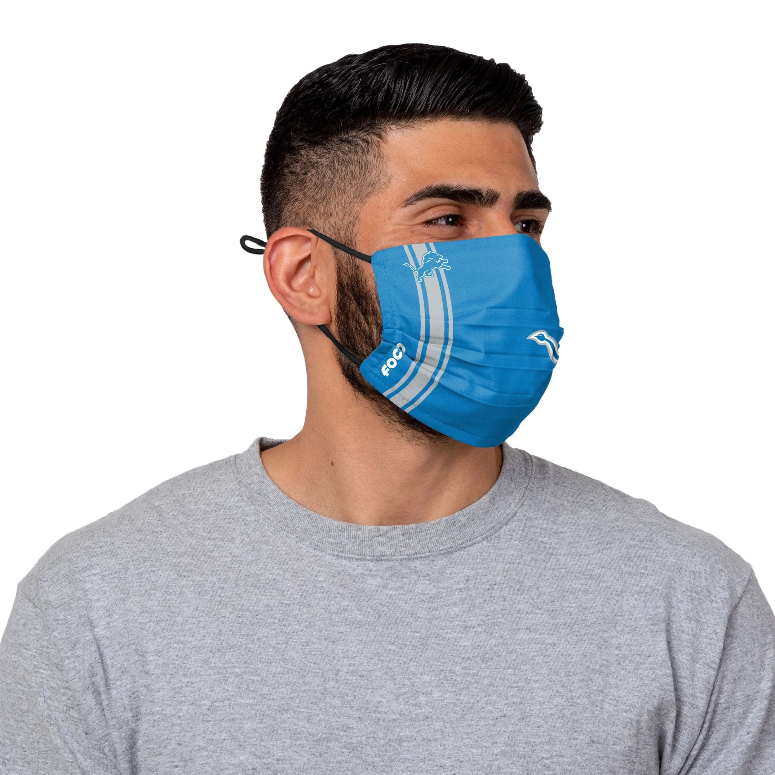 Detroit Lions NFL On-Field Sideline Logo Face Cover