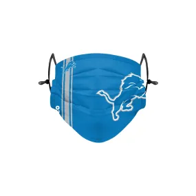 Detroit Lions NFL On-Field Sideline Logo Face Cover
