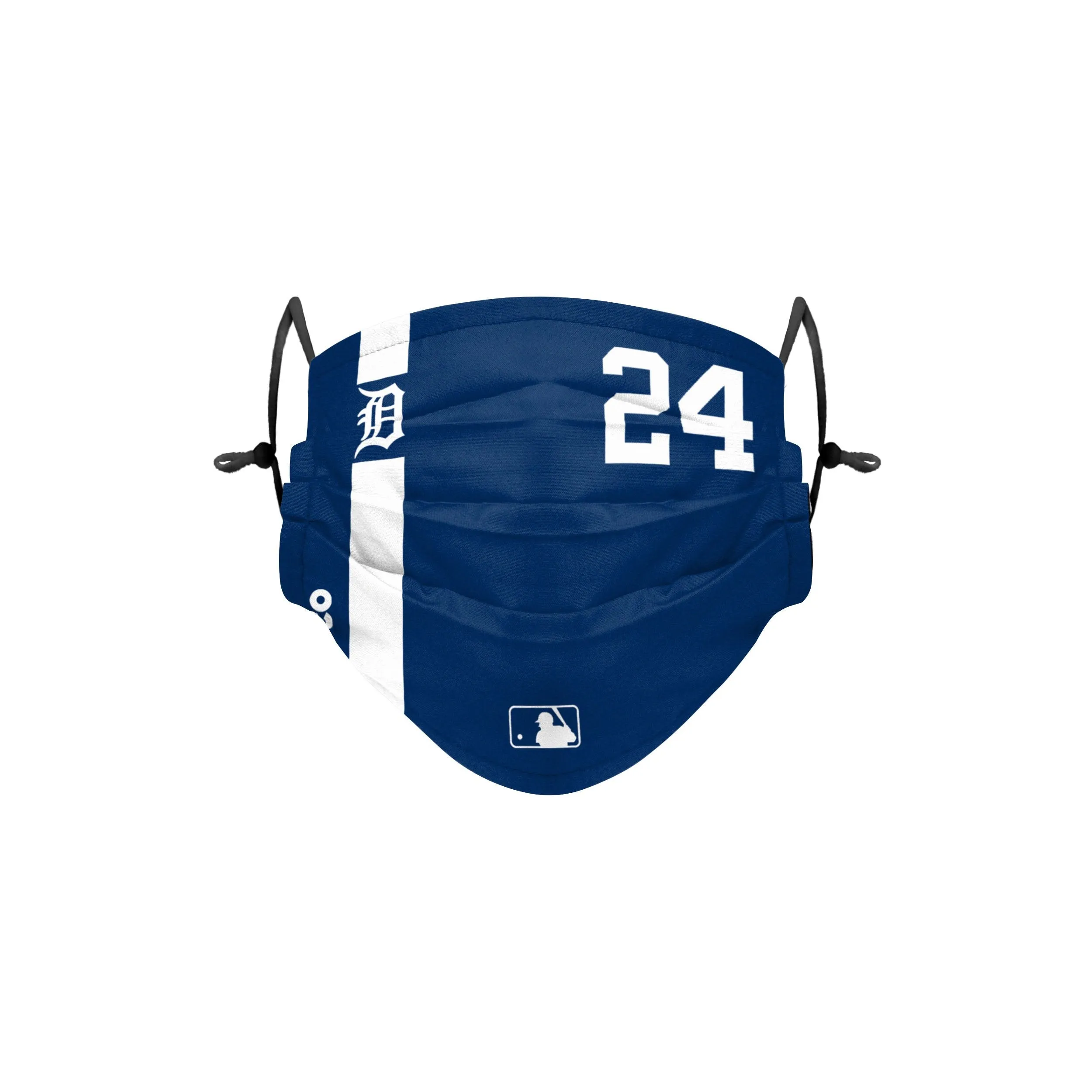 Detroit Tigers MLB Miguel Cabrera On-Field Adjustable Navy & White Face Cover