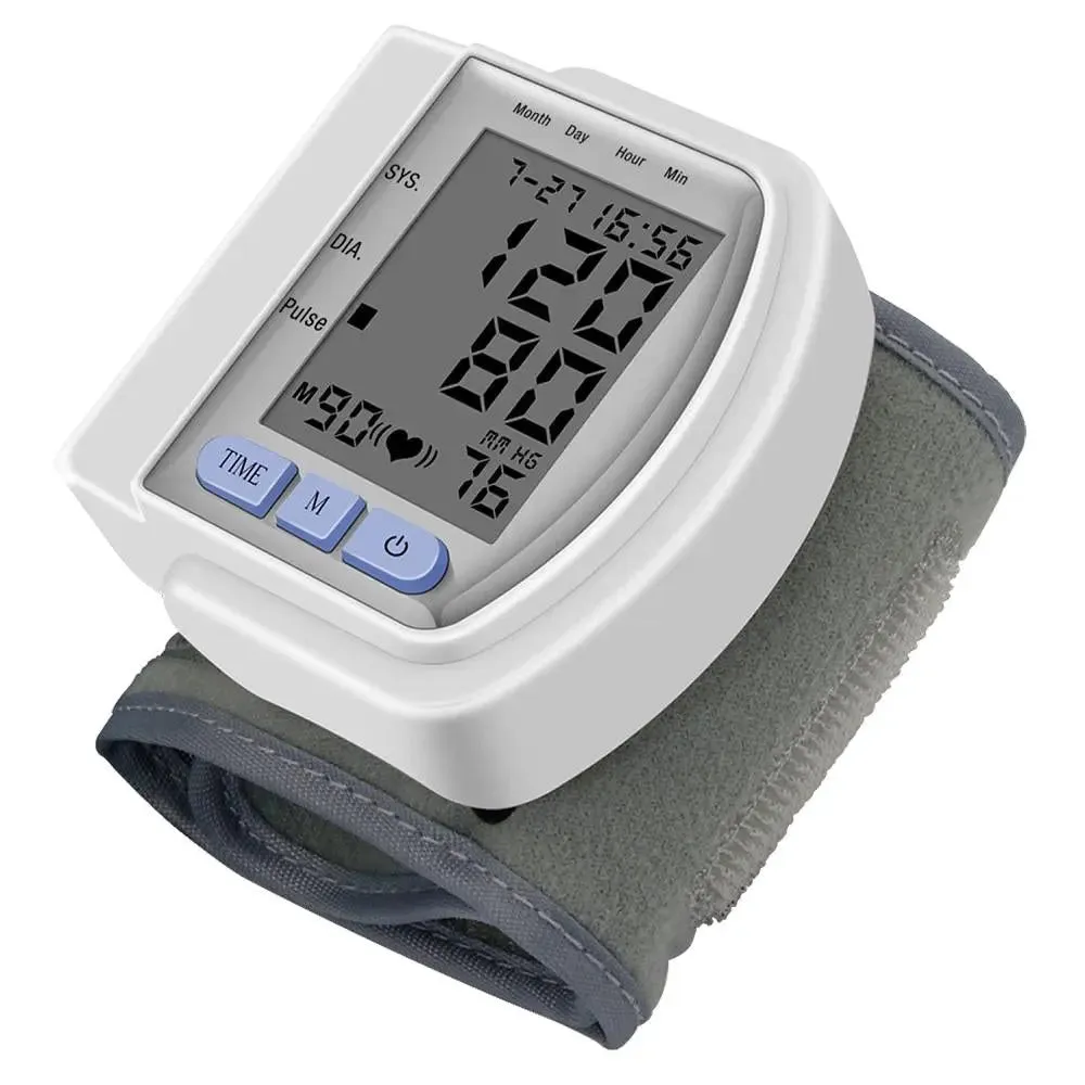 Digital Wrist Blood Pressure Monitor For Measuring Arterial Pressure-Digital Blood Pressure Monitor