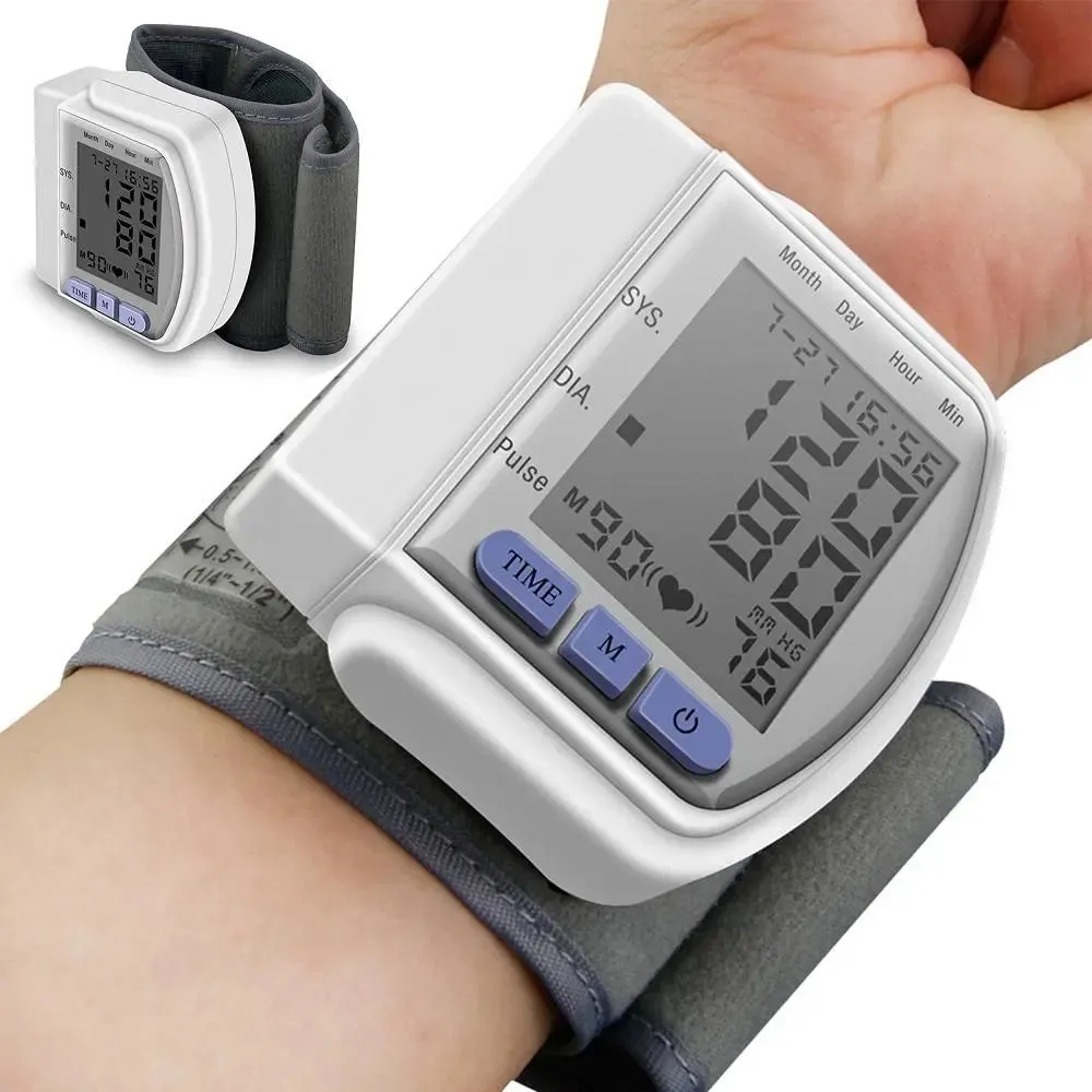 Digital Wrist Blood Pressure Monitor For Measuring Arterial Pressure-Digital Blood Pressure Monitor