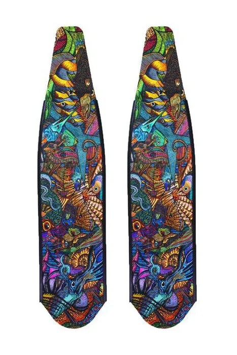 DiveR Carbon Blades - Reef Life