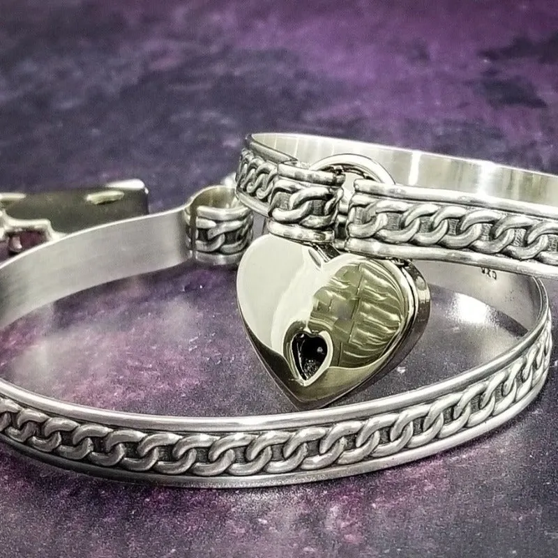 DONOVAN Submissive Handcuff Bracelets {Pair}