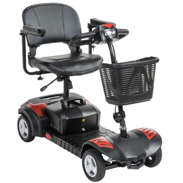 Drive Medical Scout LT 4 Compact Travel Power Scooter