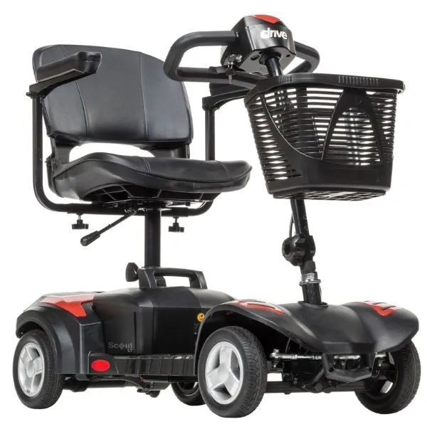 Drive Medical Scout LT 4 Compact Travel Power Scooter