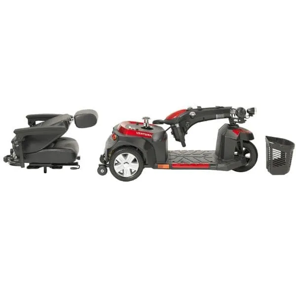 Drive Medical Ventura DLX Deluxe 3-Wheel Mobility Scooter
