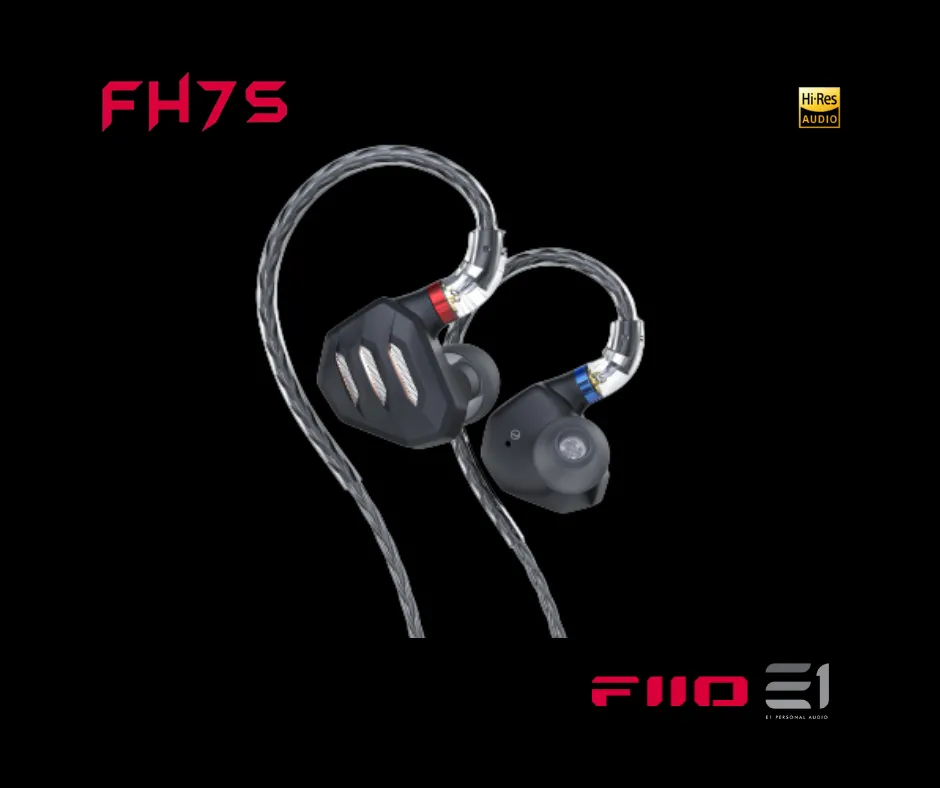 FiiO FH7S Hybrid Universal-fit In-ear Monitors