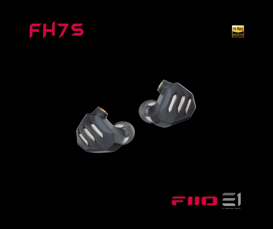 FiiO FH7S Hybrid Universal-fit In-ear Monitors