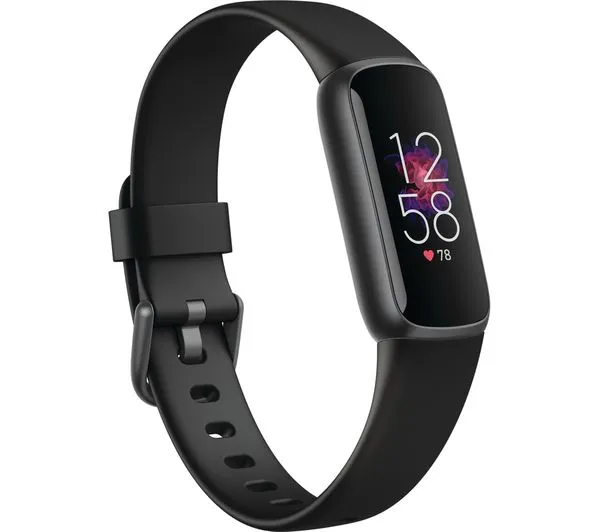 FITBIT Luxe Fitness Tracker - Black, Universal - Acceptable