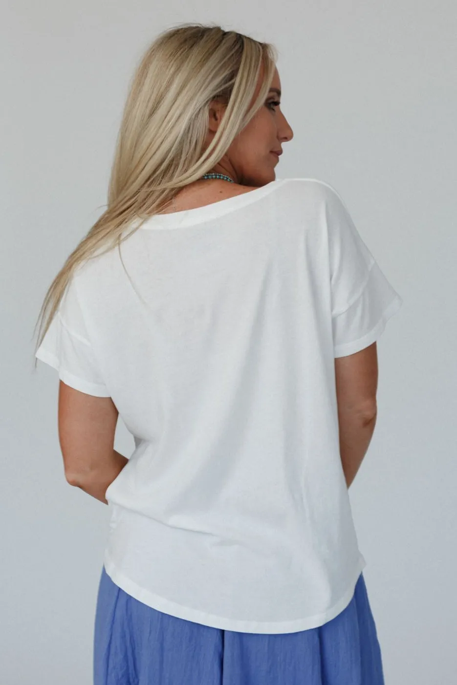 Floral Fireworks Top - Off White