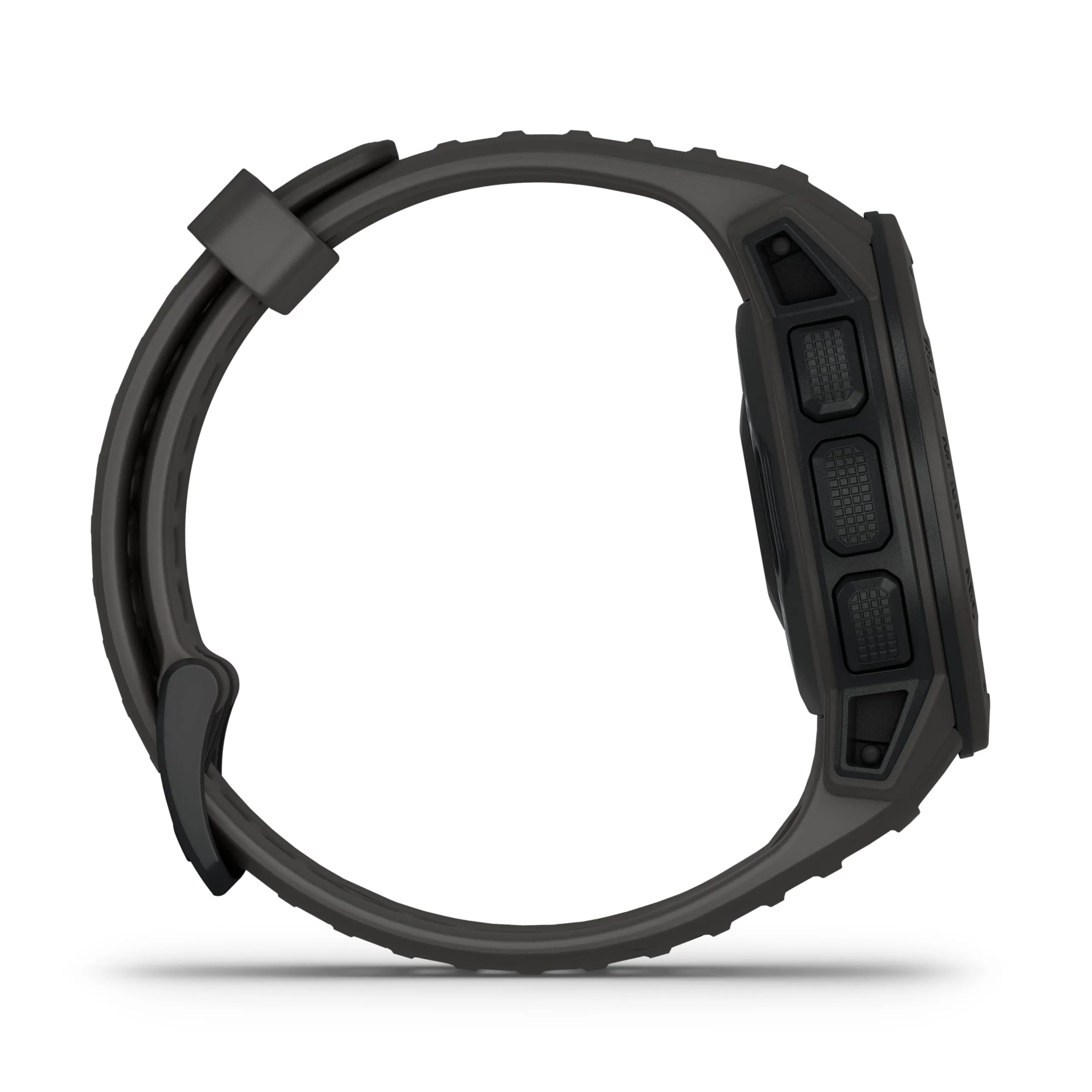 Garmin Instinct, Rugged Outdoor Watch with GPS, Features Glonass and Galileo, Heart Rate Monitoring and 3-Axis Compass, Graphite