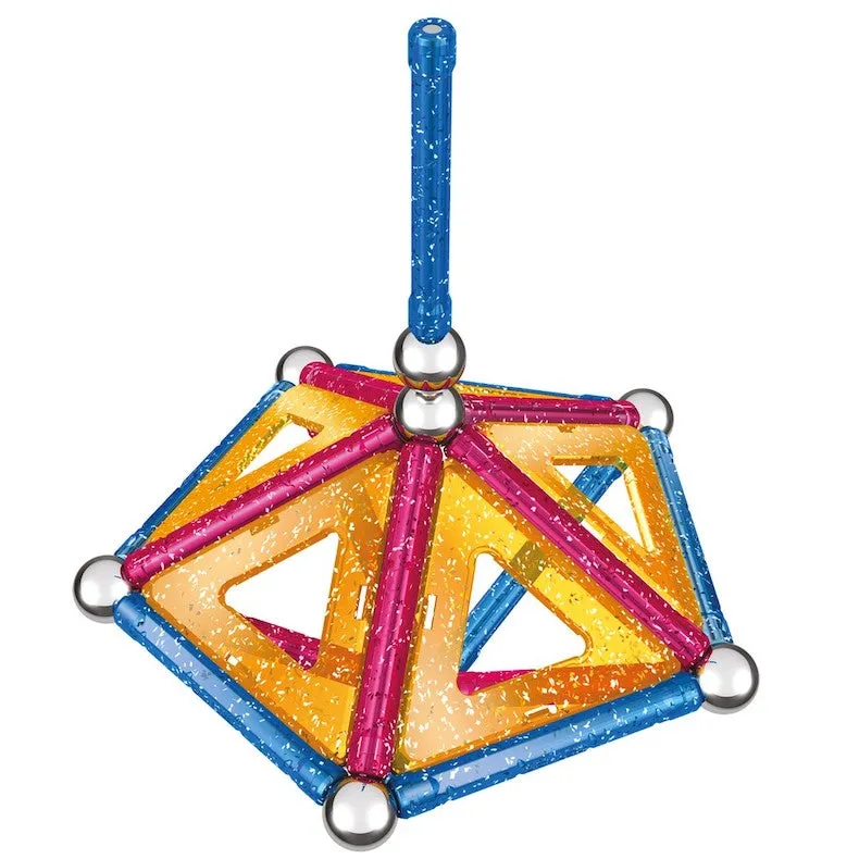 Geomag Glitter Magnetic Construction Toy Set (44pcs)
