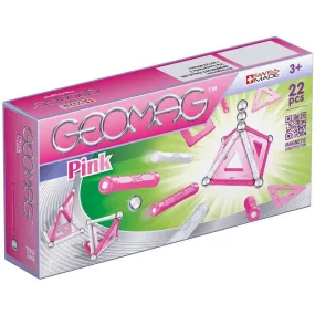 Geomag Pink Magnetic Construction Toy Set (22pcs)