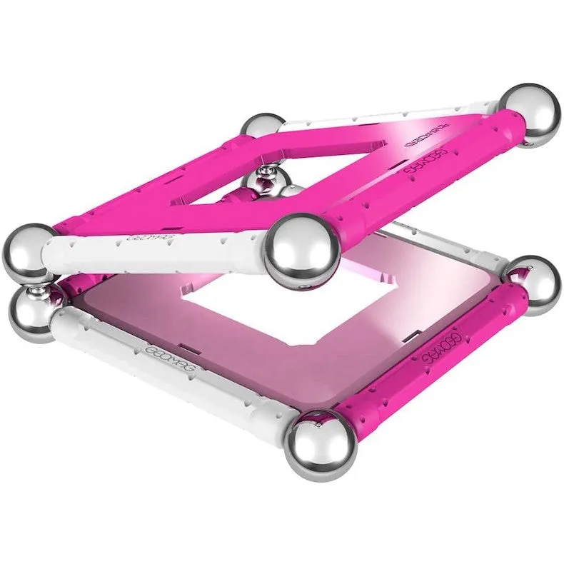 Geomag Pink Magnetic Construction Toy Set (22pcs)