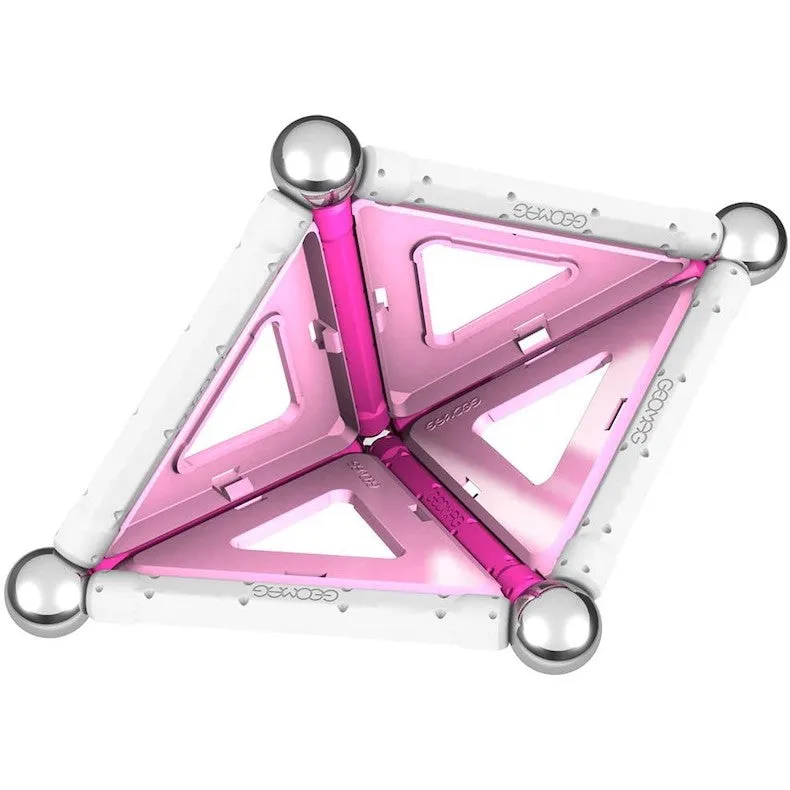Geomag Pink Magnetic Construction Toy Set (22pcs)