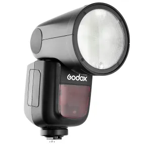 Godox V1 Round-Head TTL Speedlite 1/8000 HSS, 1.5s Recycle Time & Metal Hot-Shoe
