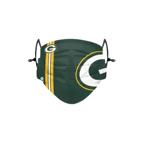 Green Bay Packers NFL On-Field Sideline Logo Face Cover