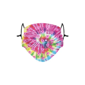Green Bay Packers NFL Pastel Tie-Dye Adjustable Face Cover