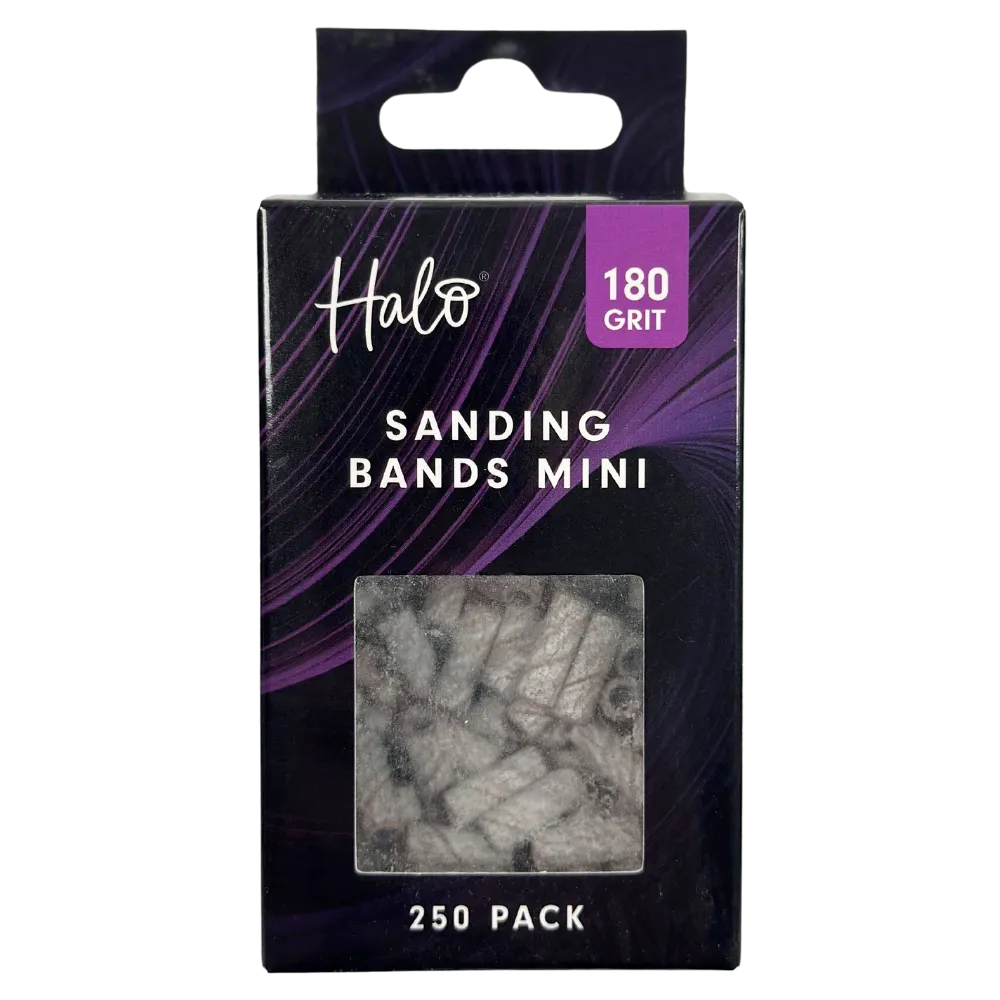 Halo Sanding Bands Mini White 180 pack 250