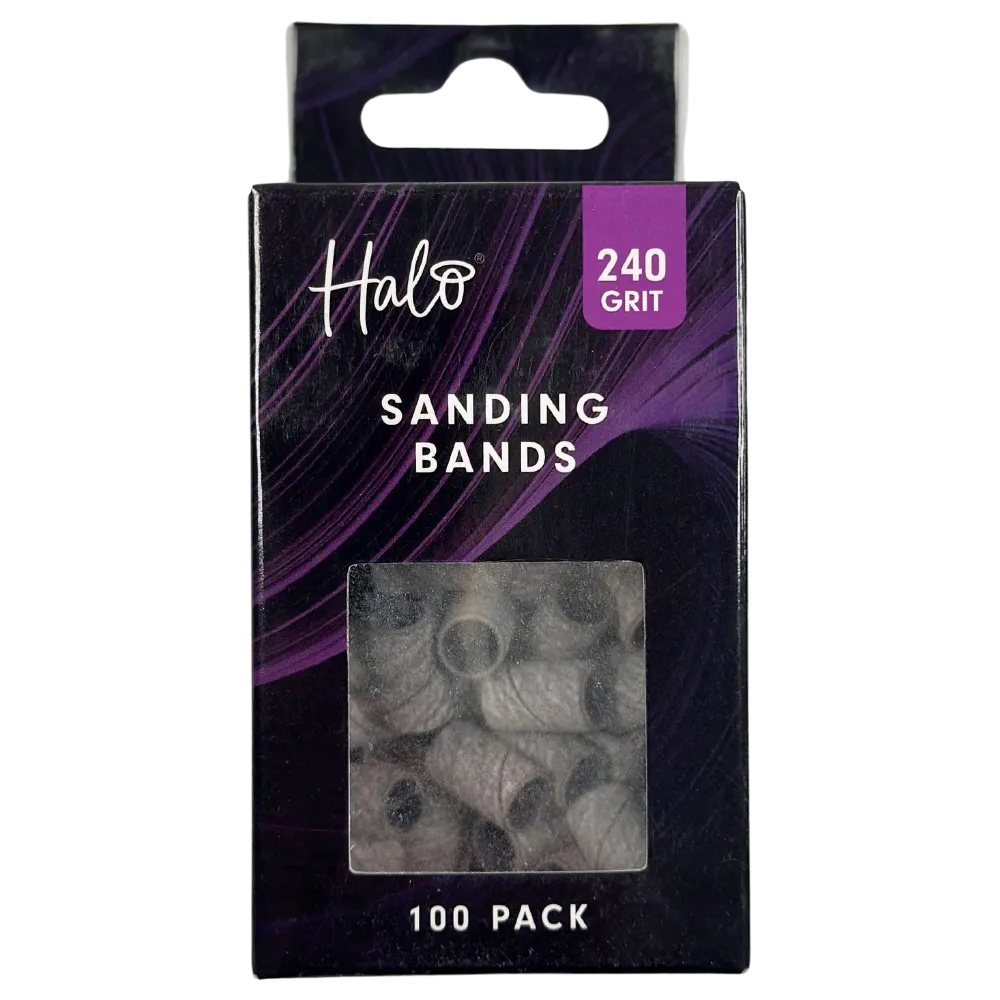 Halo Sanding Bands White 240 pack 100