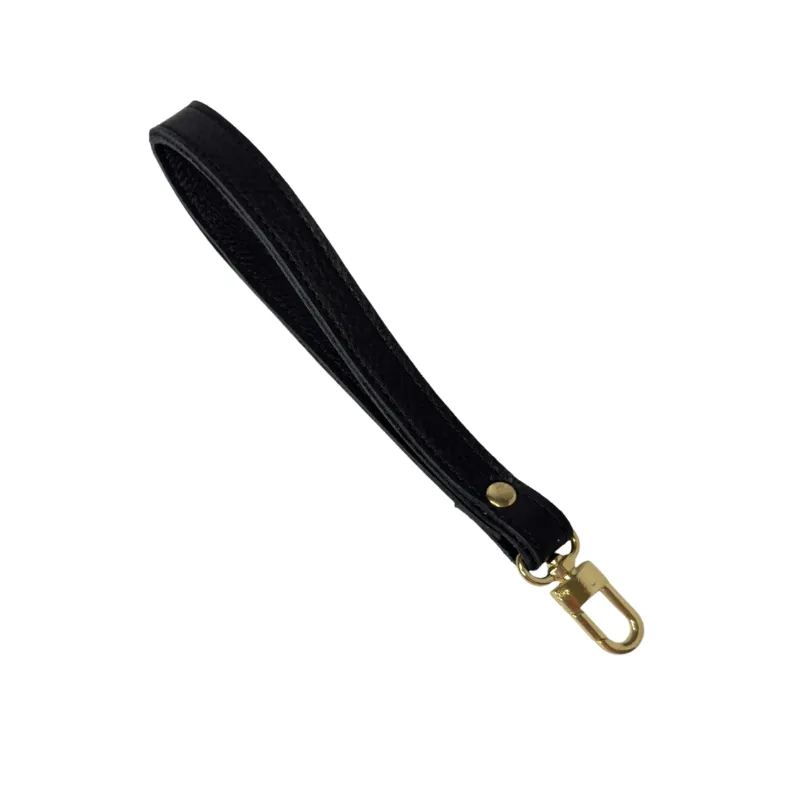 Haute Handle Wrist Strap In Leather