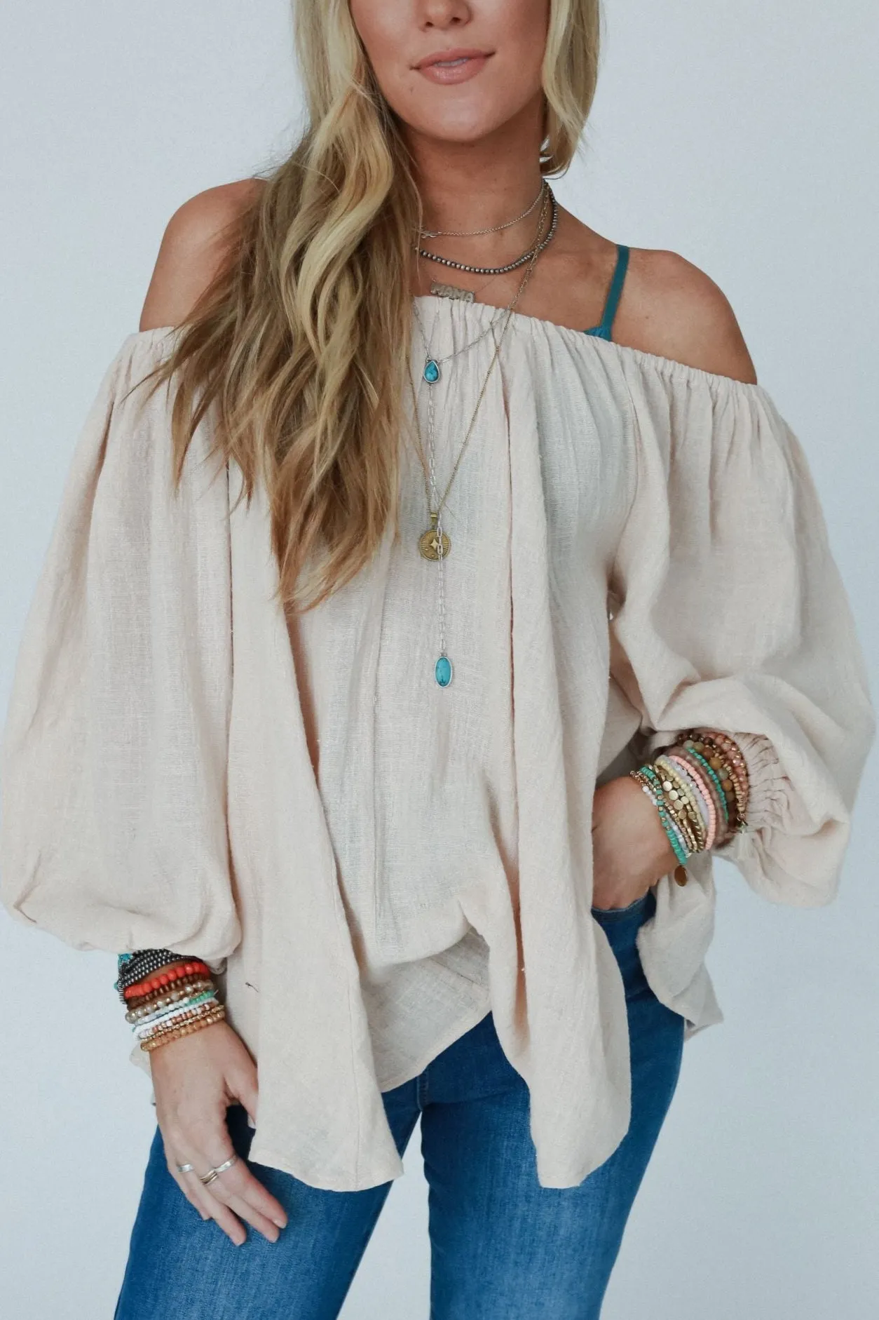 Heaven State Top - Oat