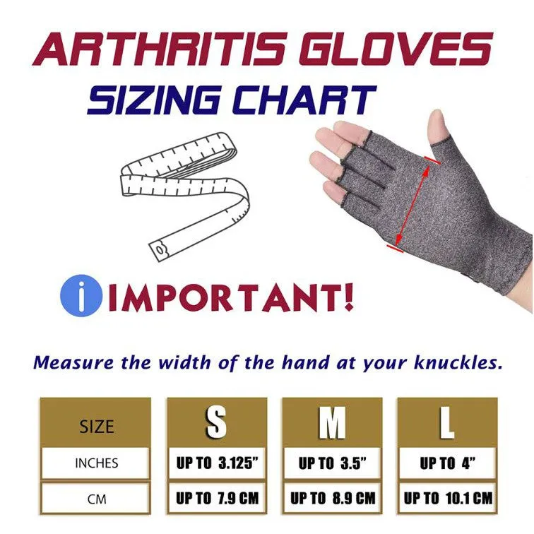 High-Quality Polyester and Cotton Arthritis Gloves, Sport Wrist Support, Joint Compression Gloves for Rheumatoid | Shopee Singapore