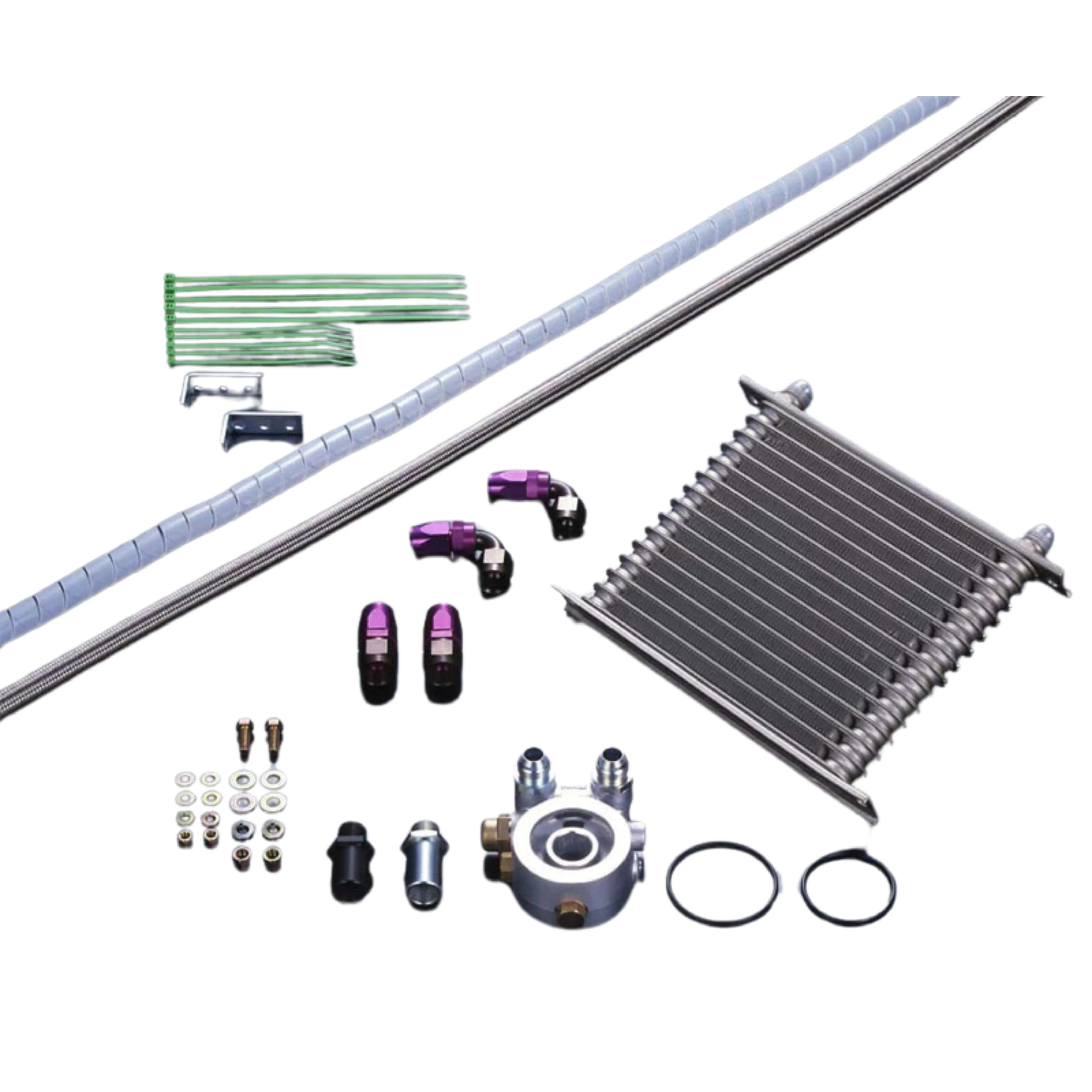 HKS Oil Cooler Kit Subaru WRX STi (2002-2005) Sandwich Type - 15004-AF006