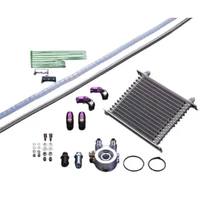 HKS Oil Cooler Kit Subaru WRX STi (2002-2005) Sandwich Type - 15004-AF006