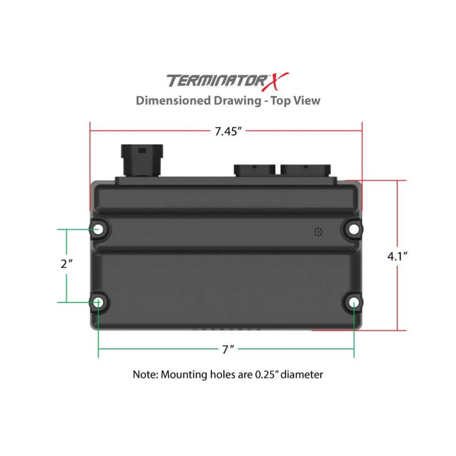 Holley EFI Terminator X Engine Control Module - Map Sensor - Ford Modular/GM LS-Series/Mopar Gen III Hemi