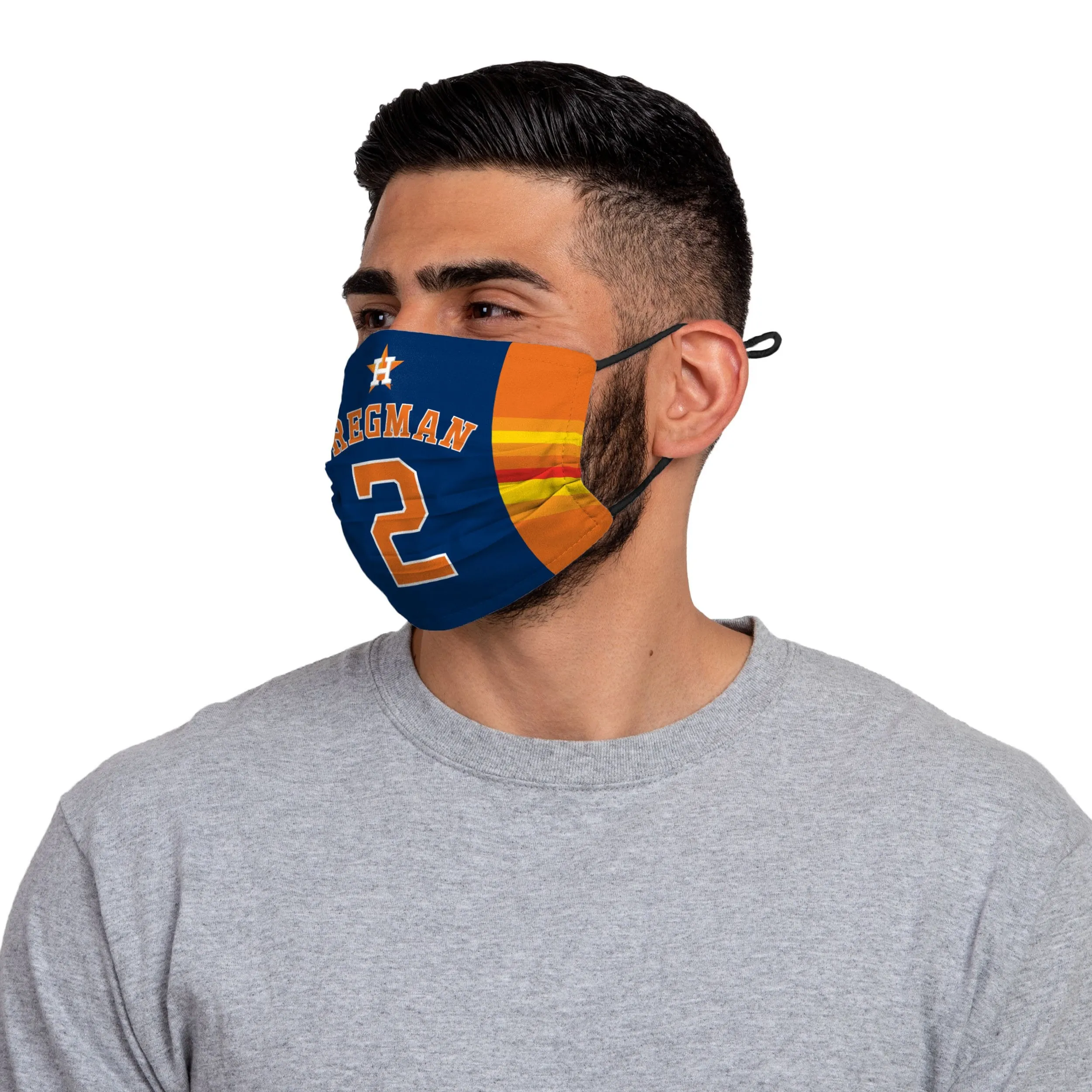 Houston Astros MLB Alex Bregman Adjustable Face Cover