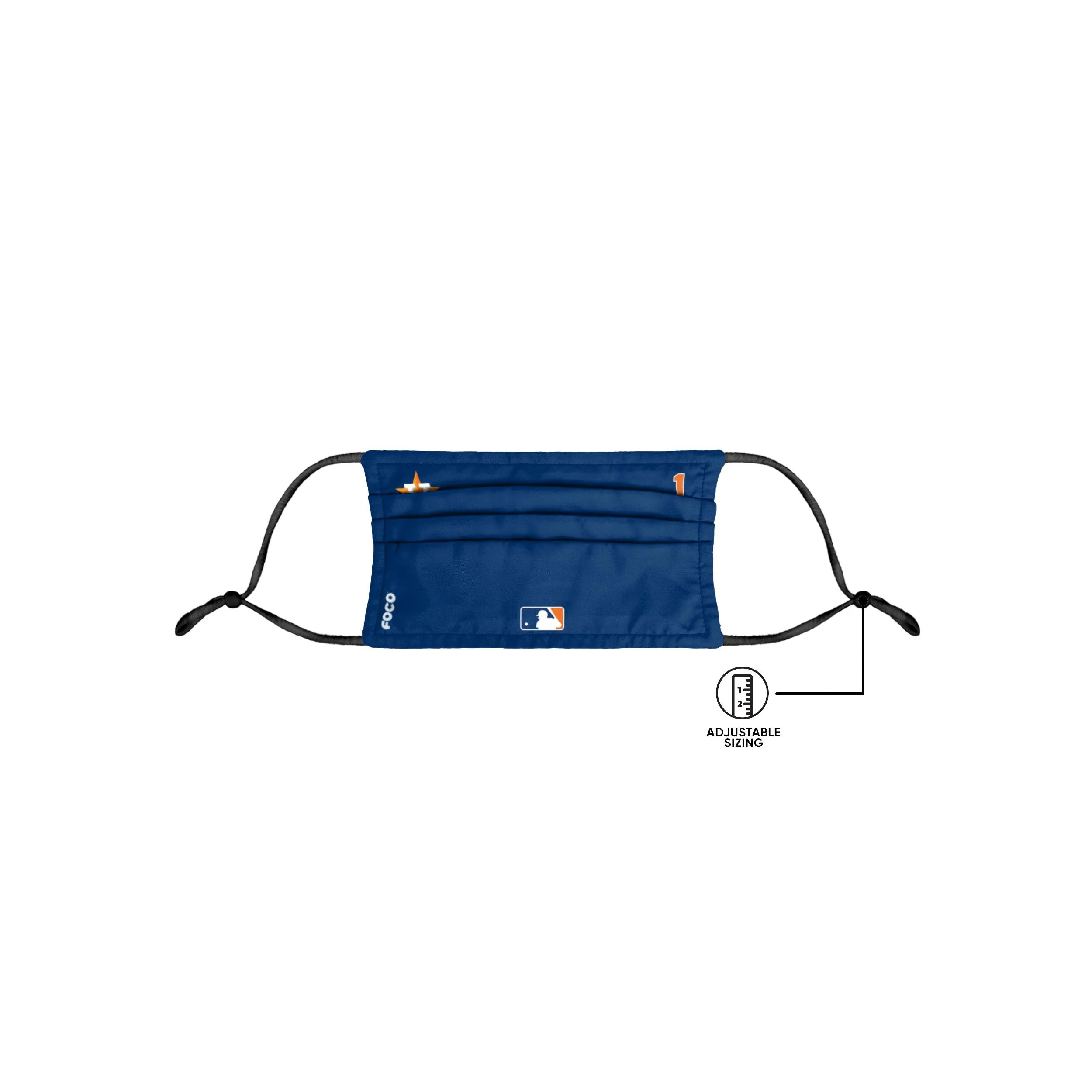 Houston Astros MLB Carlos Correa On-Field Gameday Adjustable Face Cover