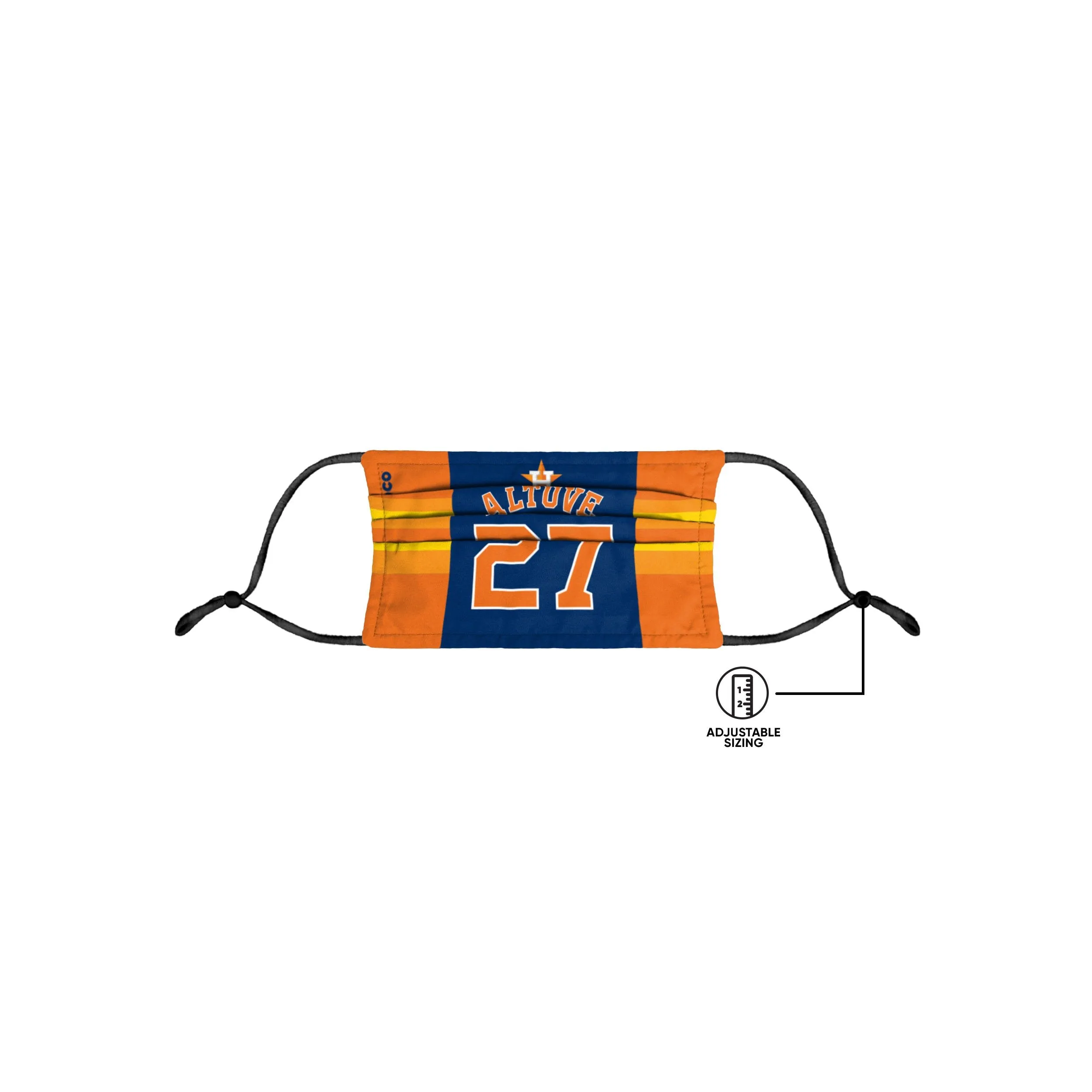 Houston Astros MLB Jose Altuve Adjustable Face Cover