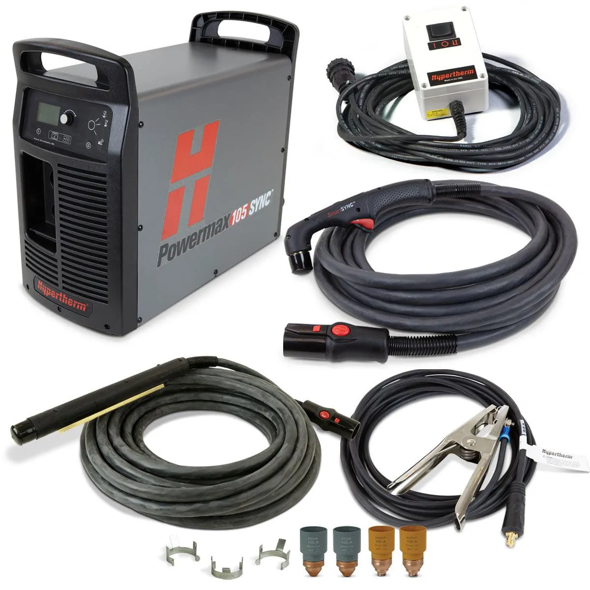 Hypertherm Powermax 105 SYNC w/ CPC Port, 35' MT & 25' HT - 059687