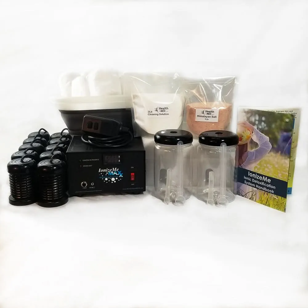 IonizeMe Maxx - Powerful 20V Made in USA Ionic Detox Foot Bath System