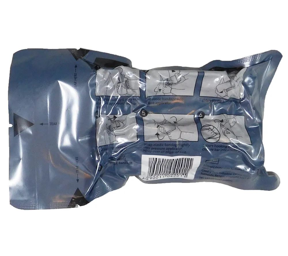 Israeli Bandage Trauma Wound Dressing - PerSys Medical NSN 6510-01-460-0849