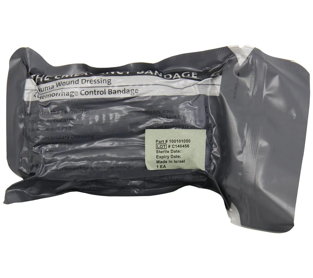 Israeli Bandage Trauma Wound Dressing - PerSys Medical NSN 6510-01-460-0849
